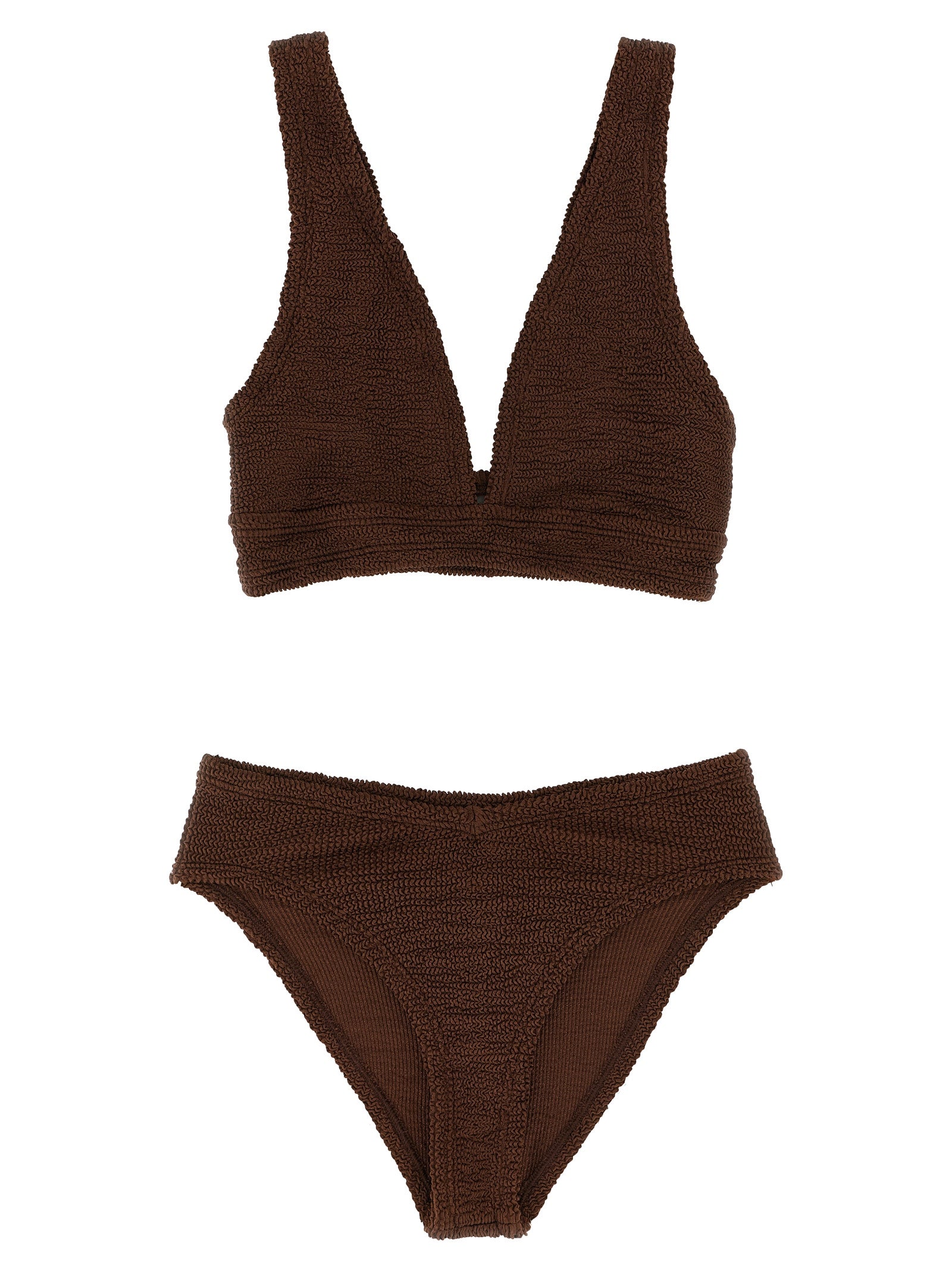 Brown Polyamide Bikini