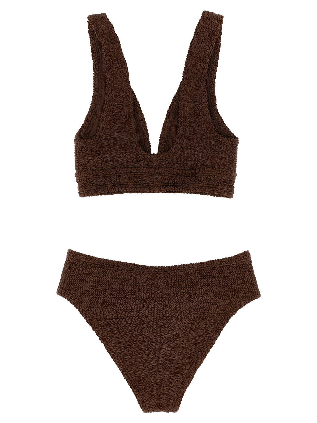 Brown Polyamide Bikini