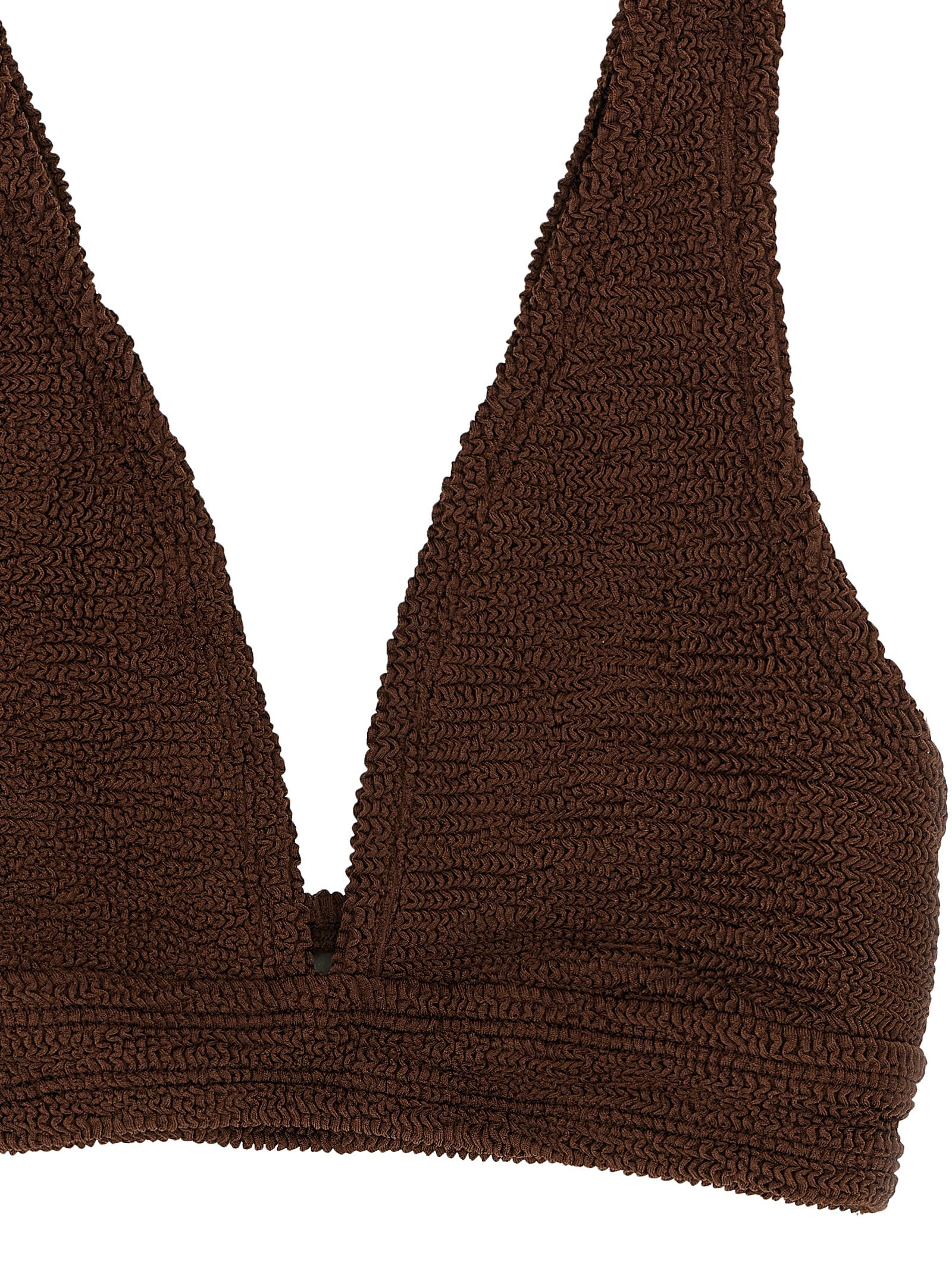 Brown Polyamide Bikini