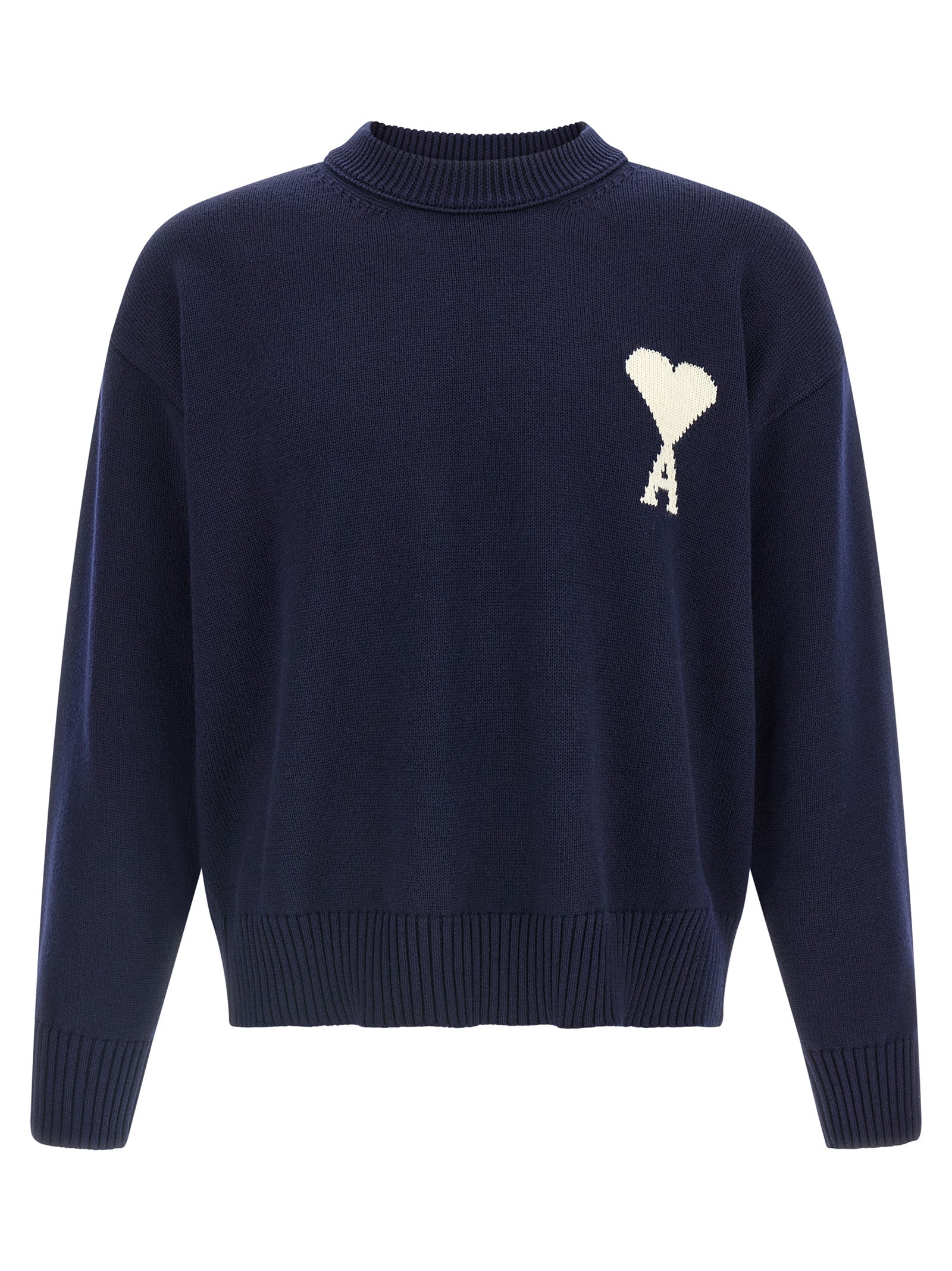 Blue Wool Cardigan