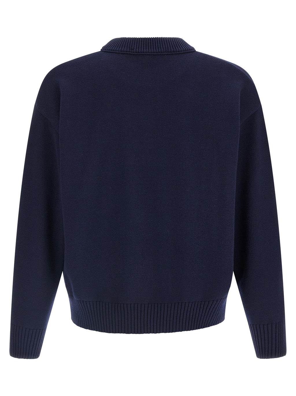 Blue Wool Cardigan