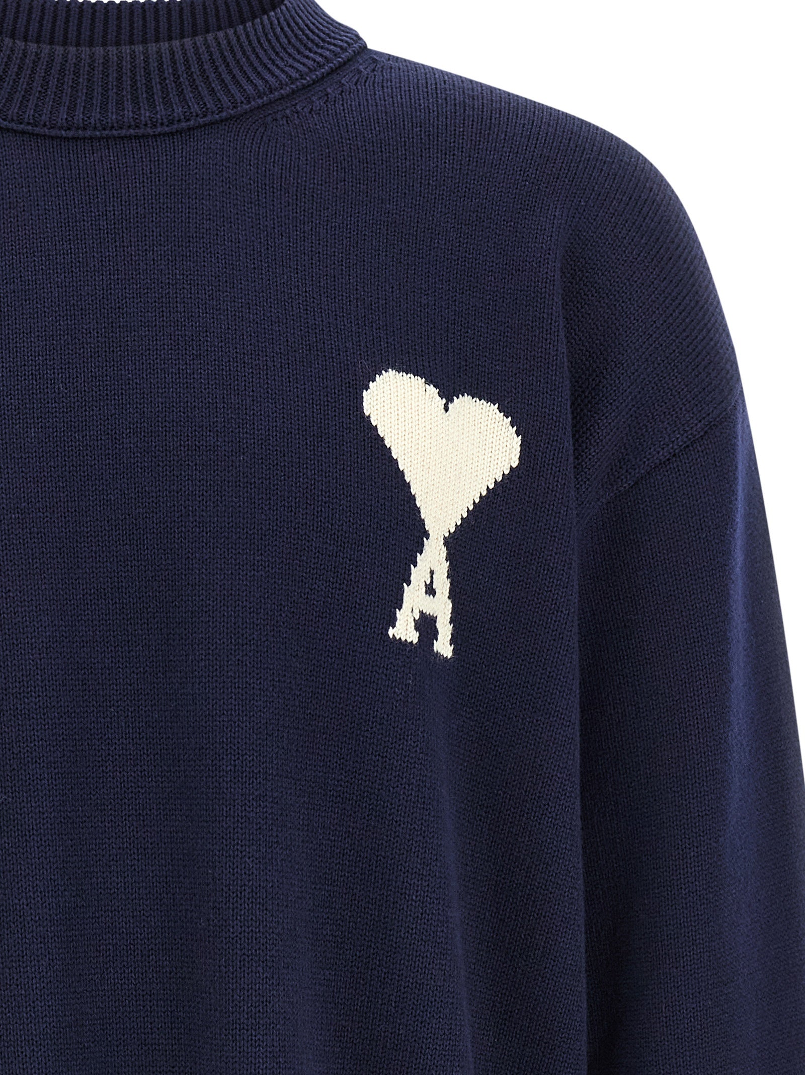 Blue Wool Cardigan