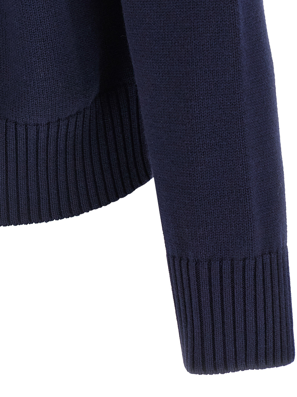 Blue Wool Cardigan