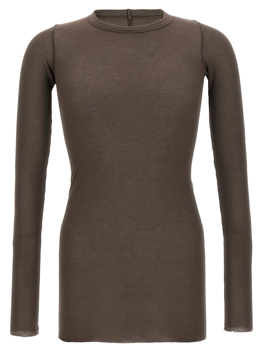 Gray Viscose T-Shirt