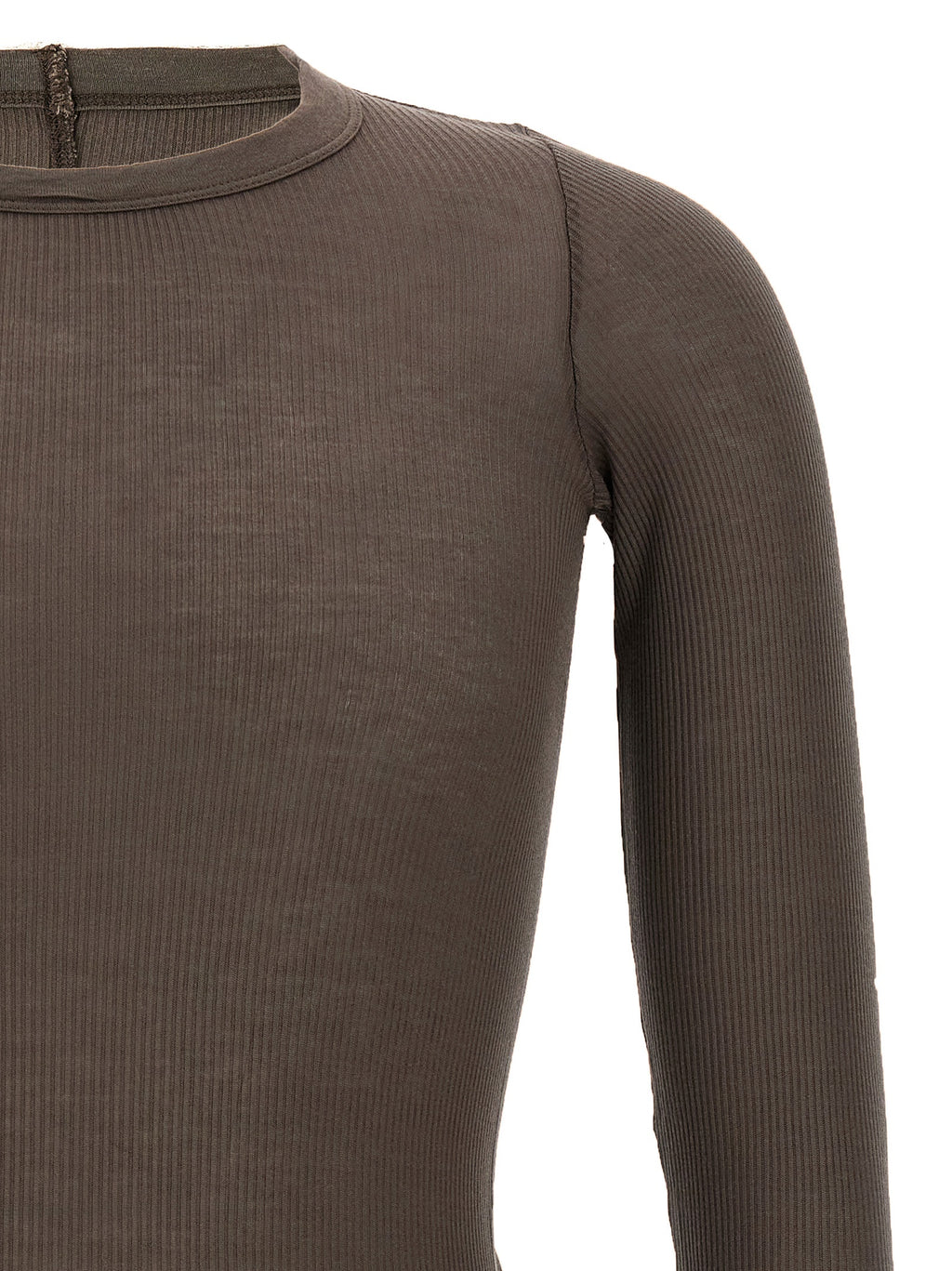 Gray Viscose T-Shirt