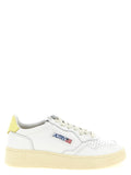 Bicolor Cowhide Low Top Sneakers