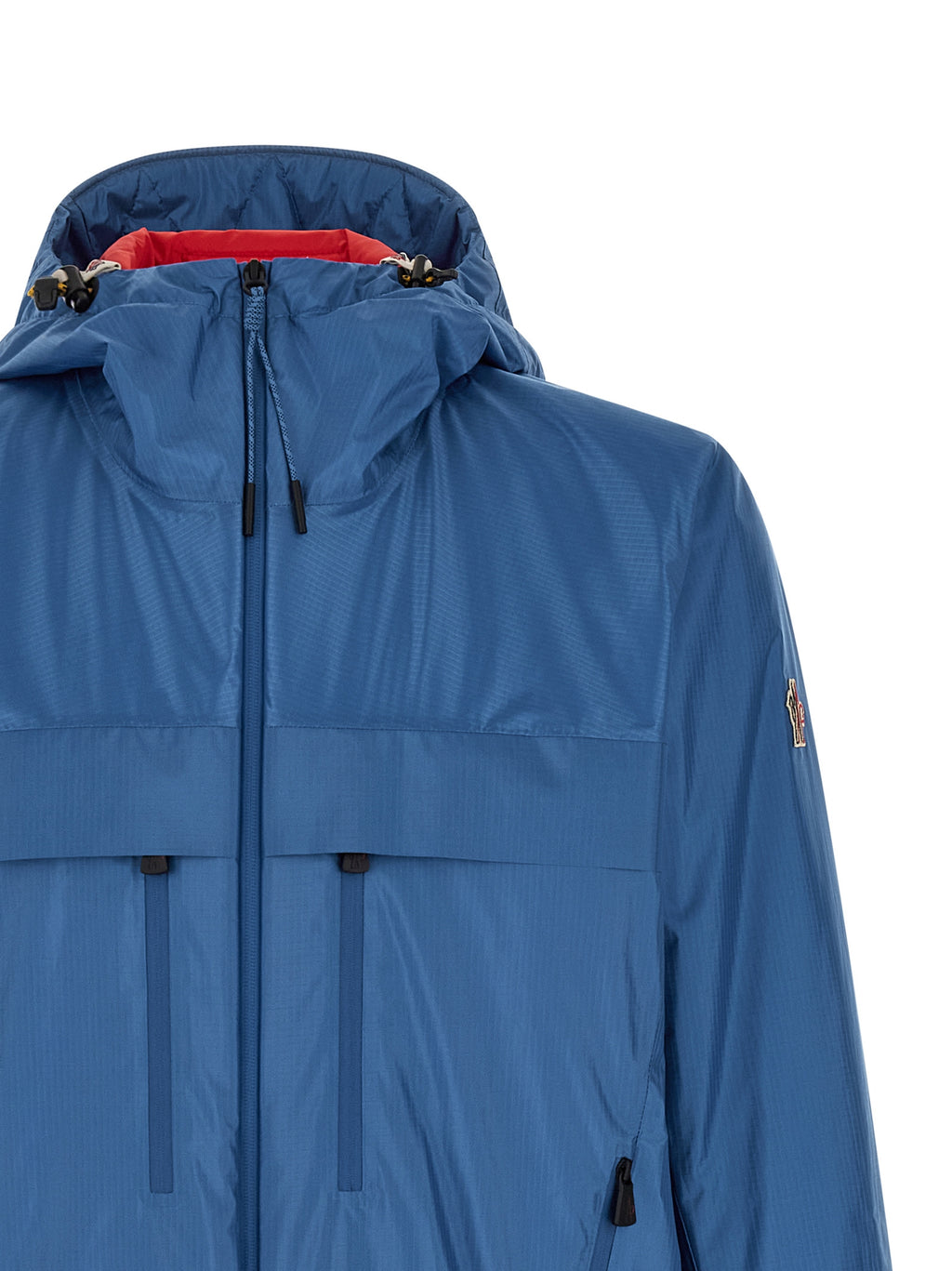 Blue Polyamide Shell Jacket
