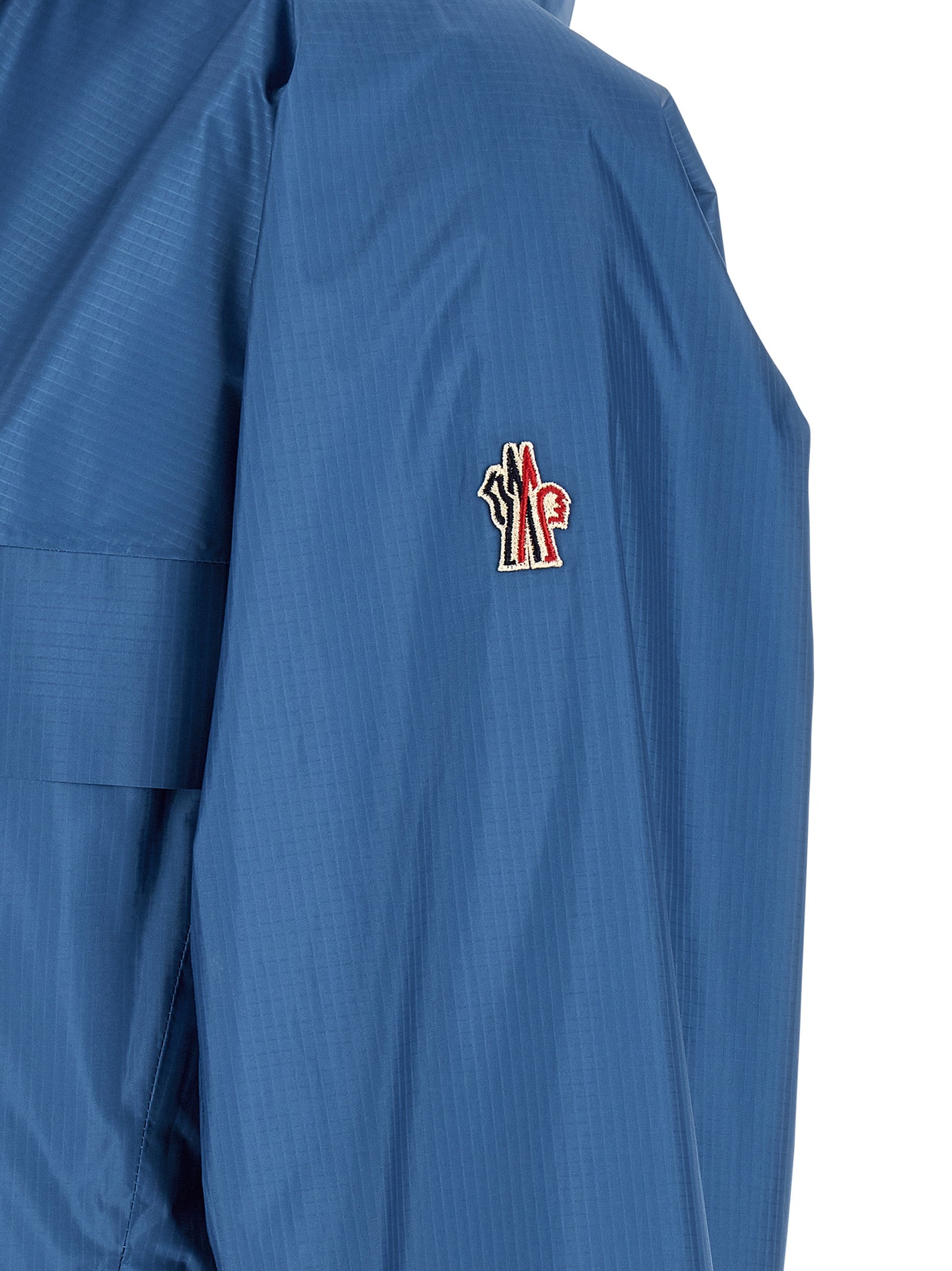 Blue Polyamide Shell Jacket