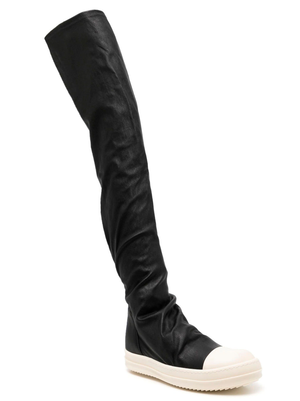 Bicolor Cotton Over The Knee