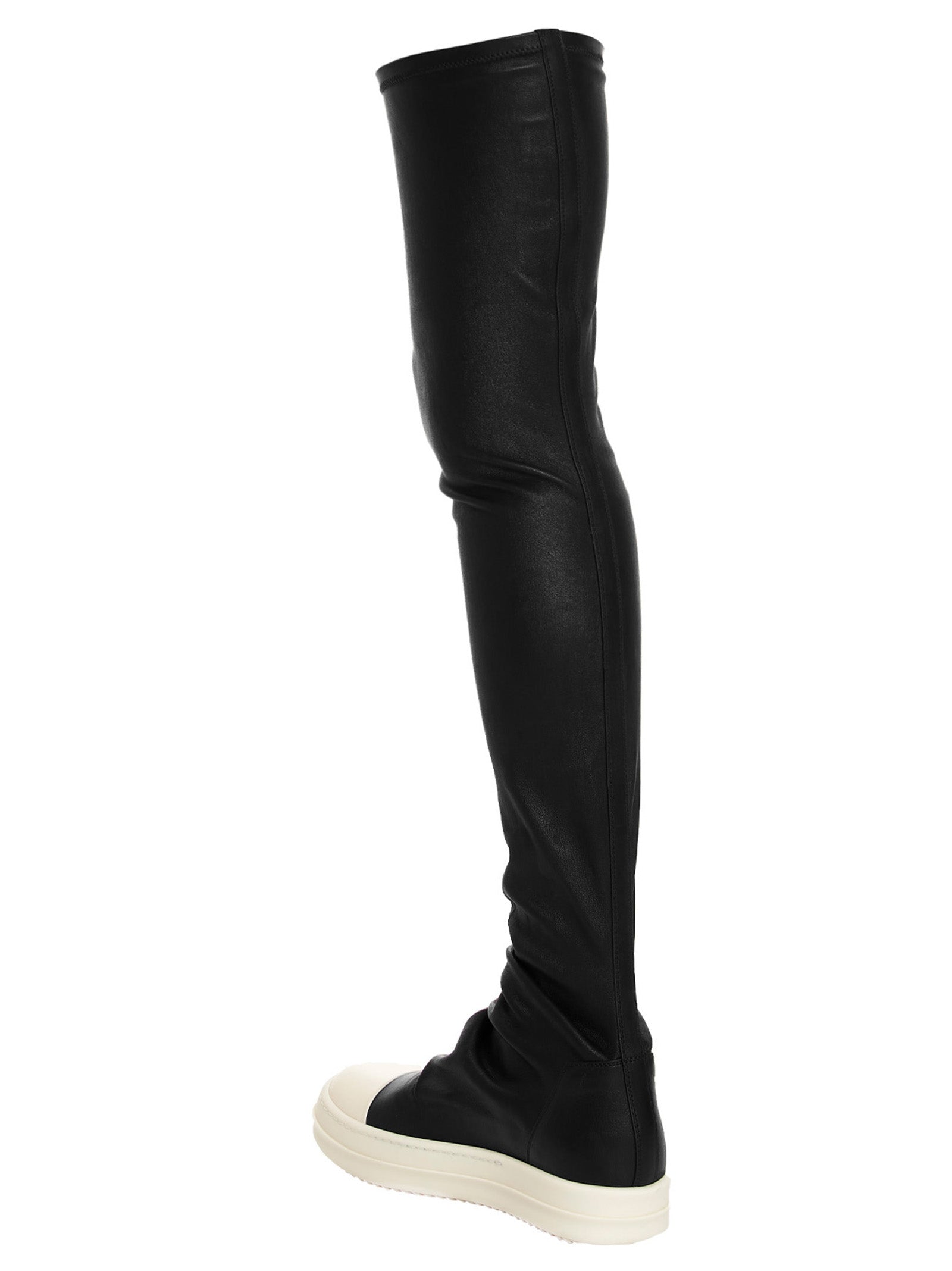 Bicolor Cotton Over The Knee
