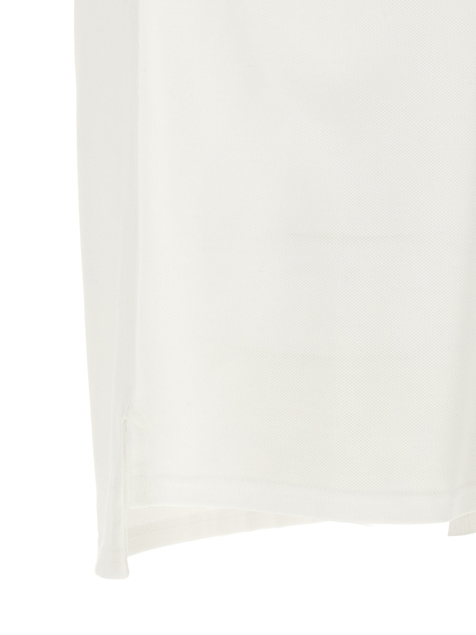 White Cotton Polo Shirt