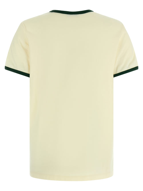 Beige Cotton T-Shirt