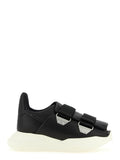 Black Calfskin Athletic Sneakers