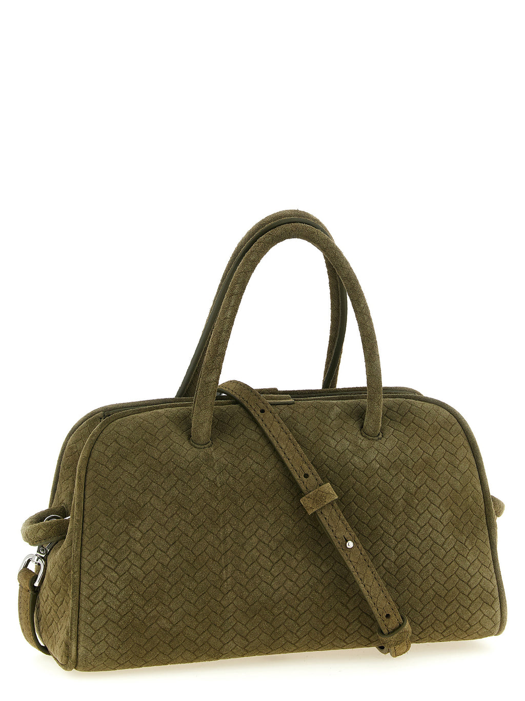 Bicolor Calfskin Handbag