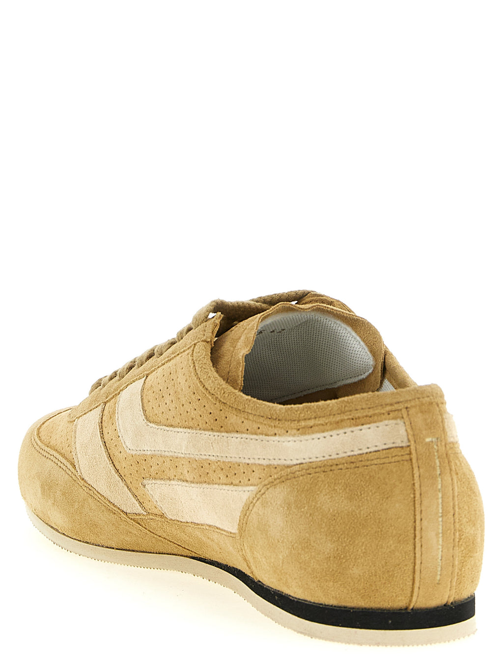 Beige Calfskin Sneakers