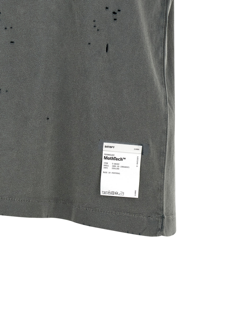 Gray Organic Cotton T-Shirt