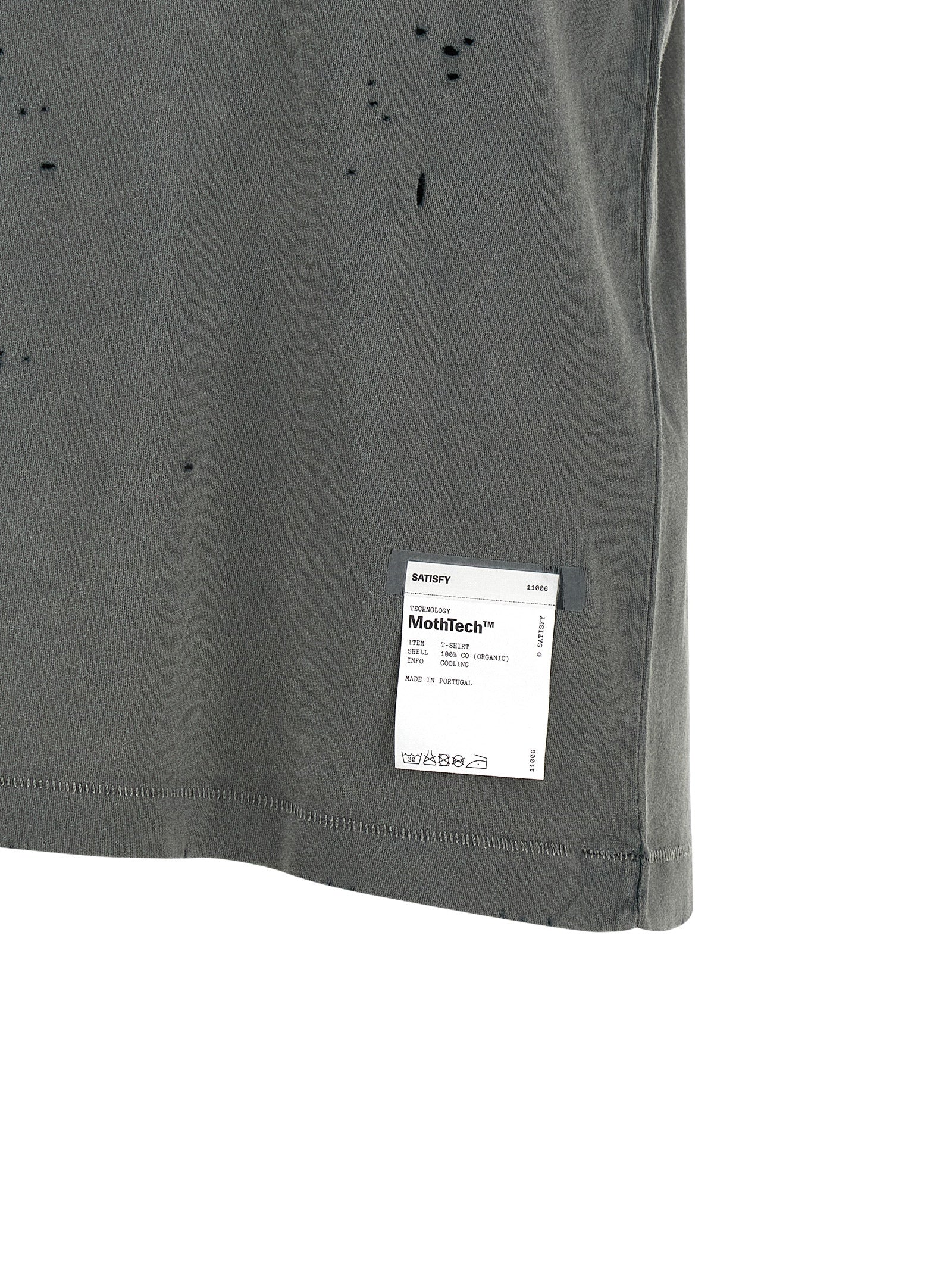 Gray Organic Cotton T-Shirt