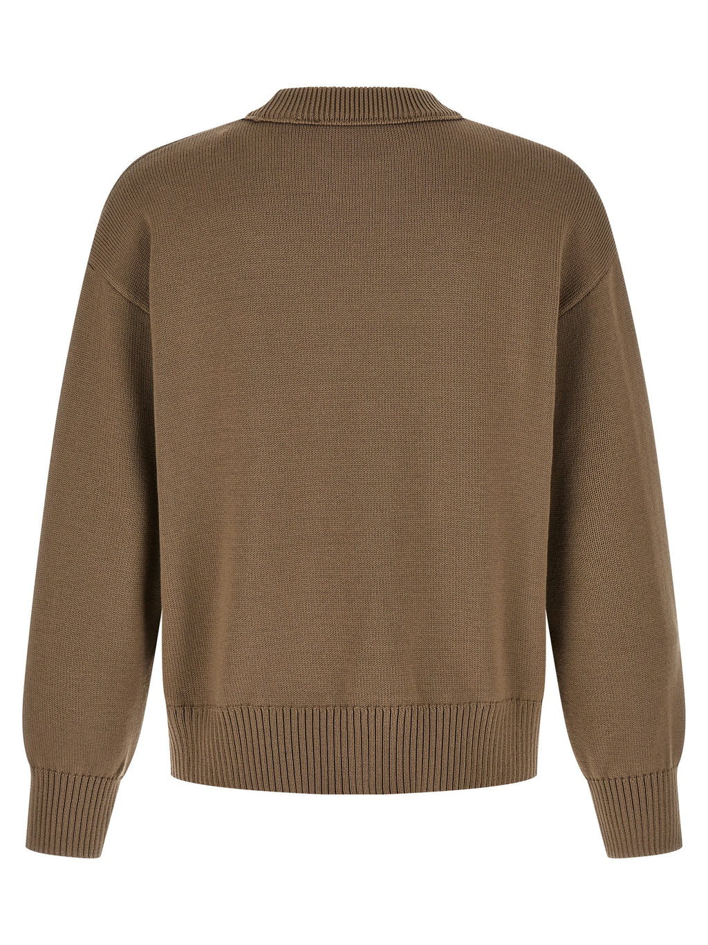 Beige Wool Cardigan