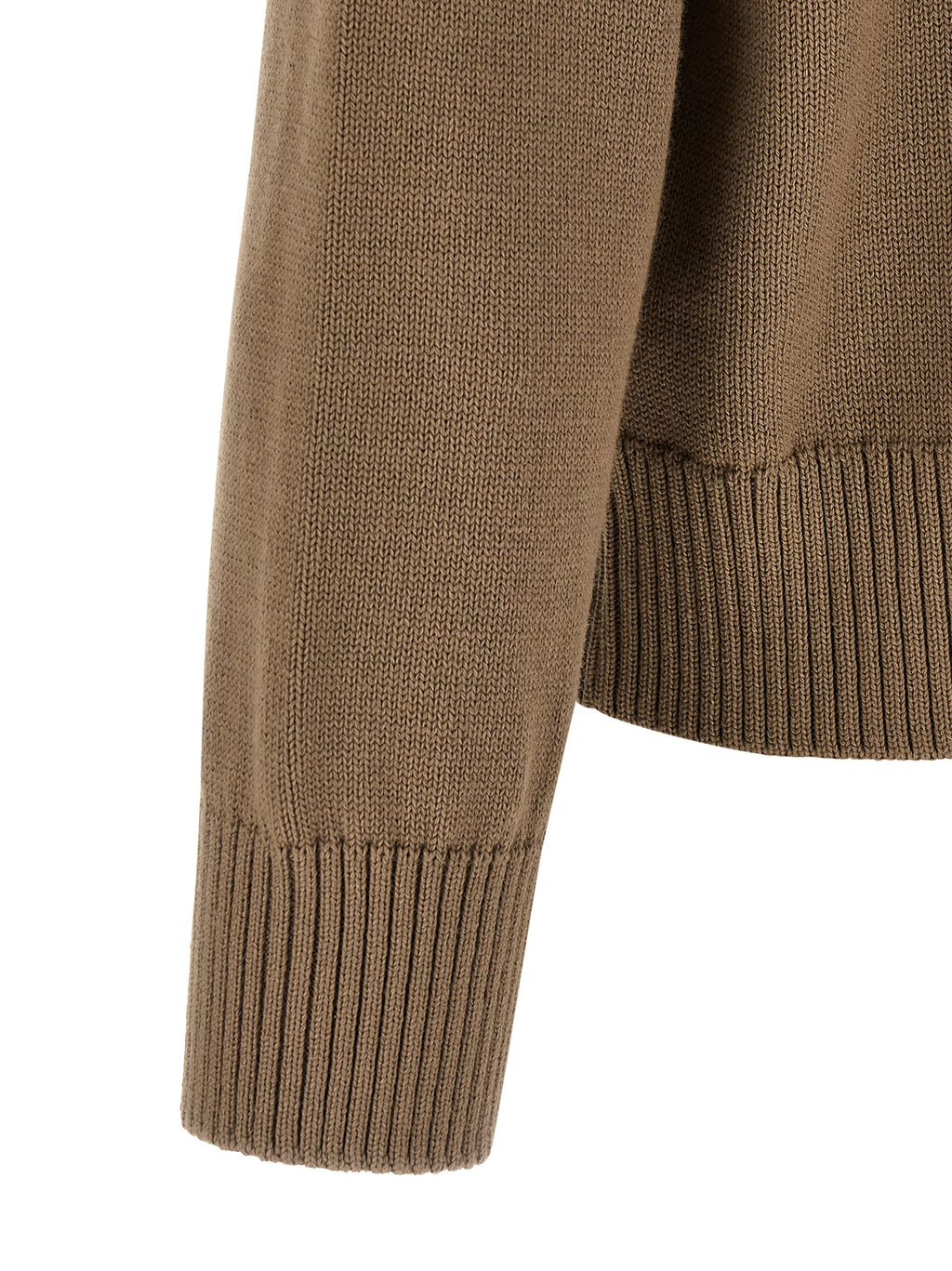 Beige Wool Cardigan