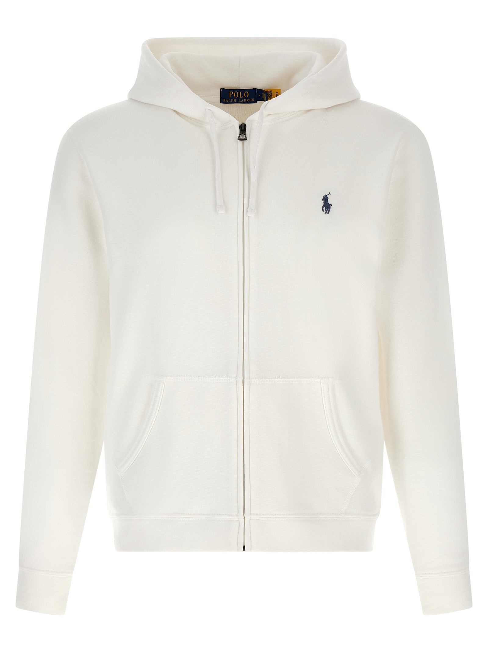 White Cotton Sweatshirt