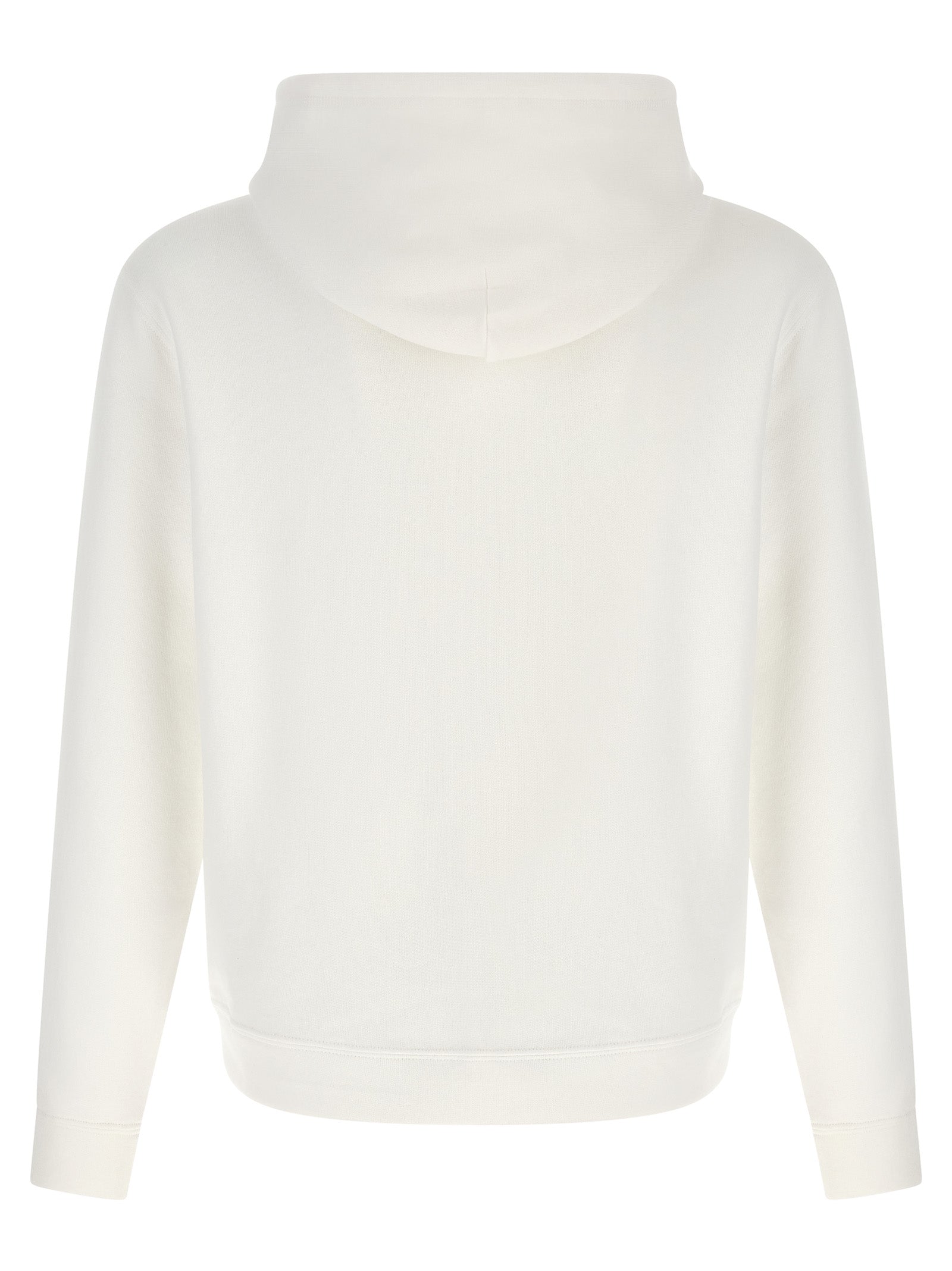 White Cotton Sweatshirt