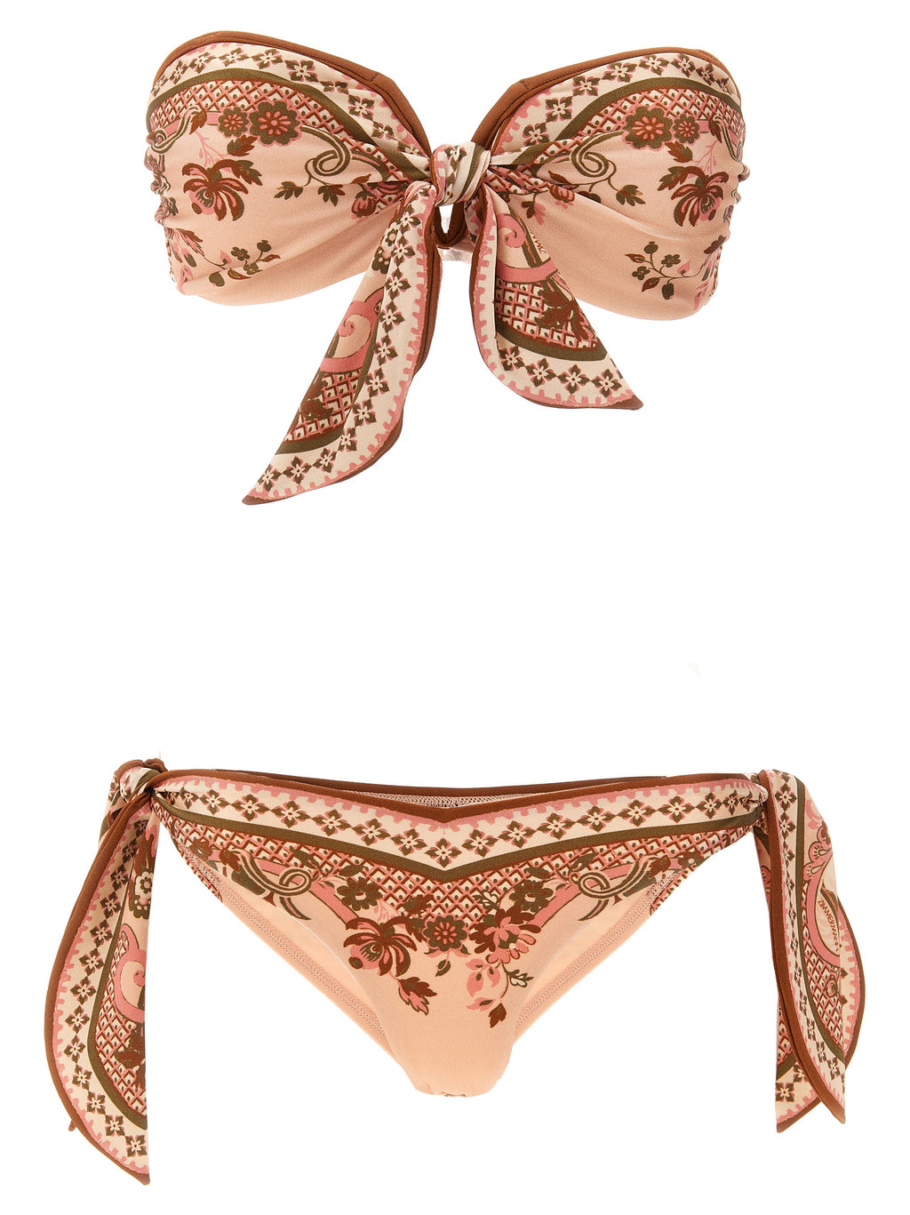 Multicolor Polyamide Bikini