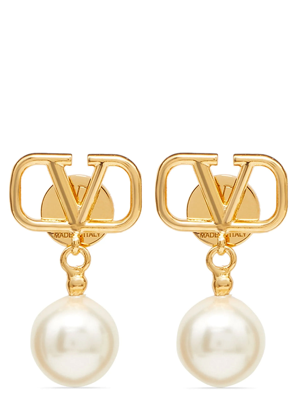 Gold Brass Earrings