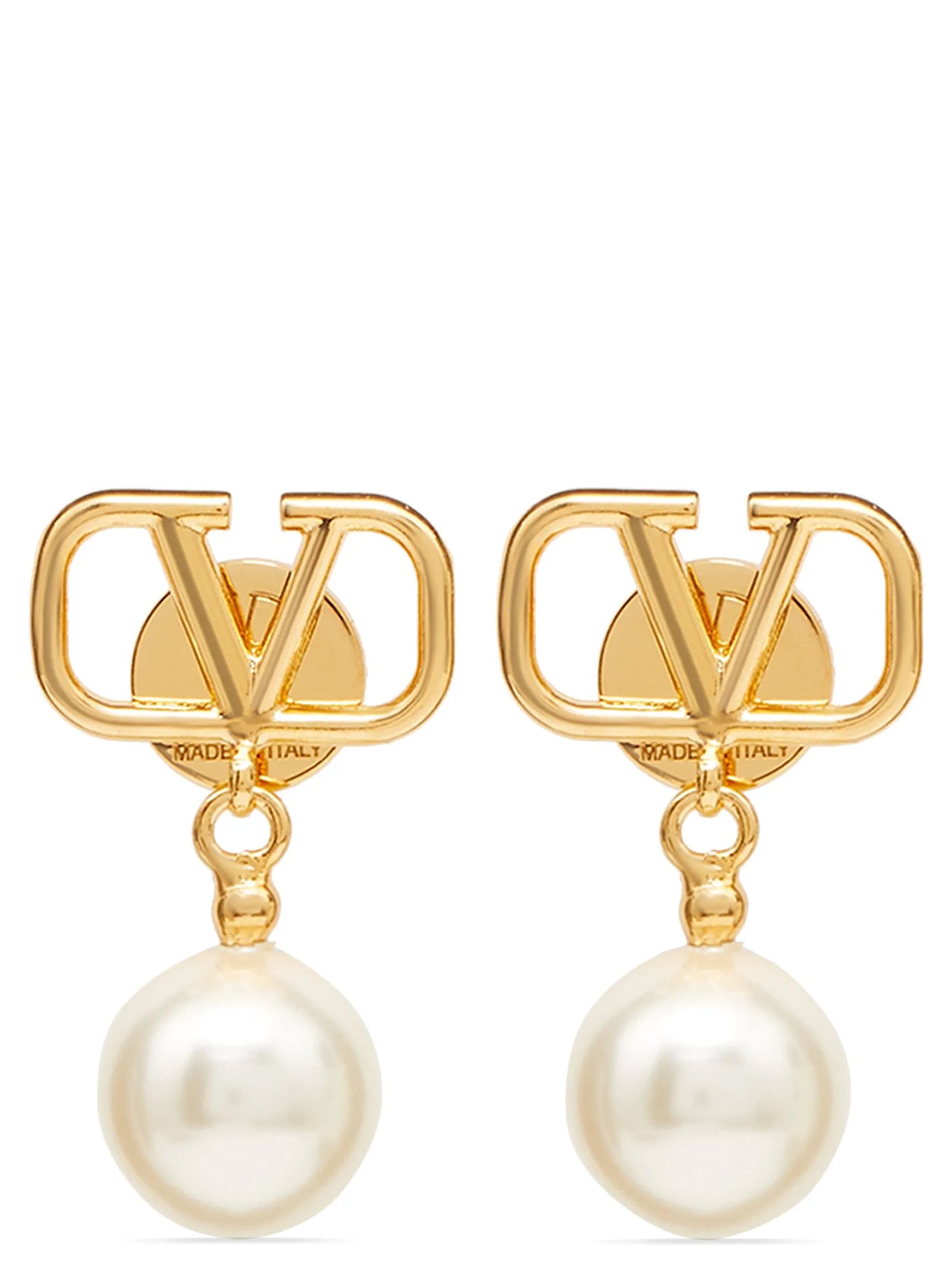 Gold Brass Earrings