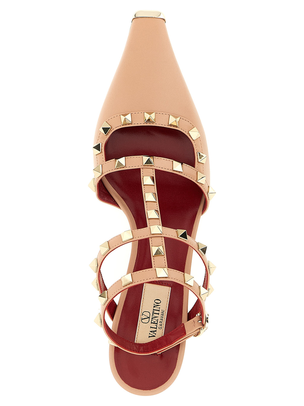 Multicolor Calfskin Mid Heel Pumps