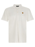 White Cotton Polo Shirt