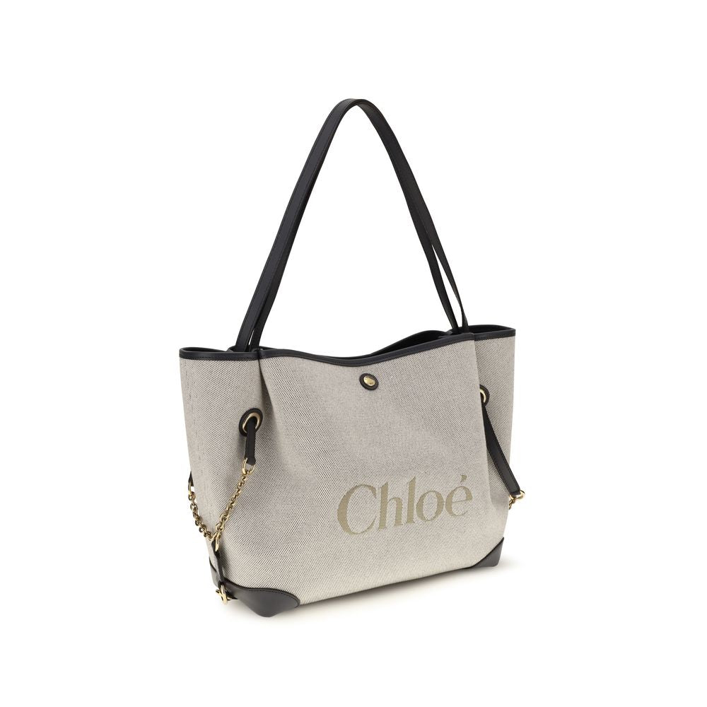 Gray Cotton Shoulder Bag