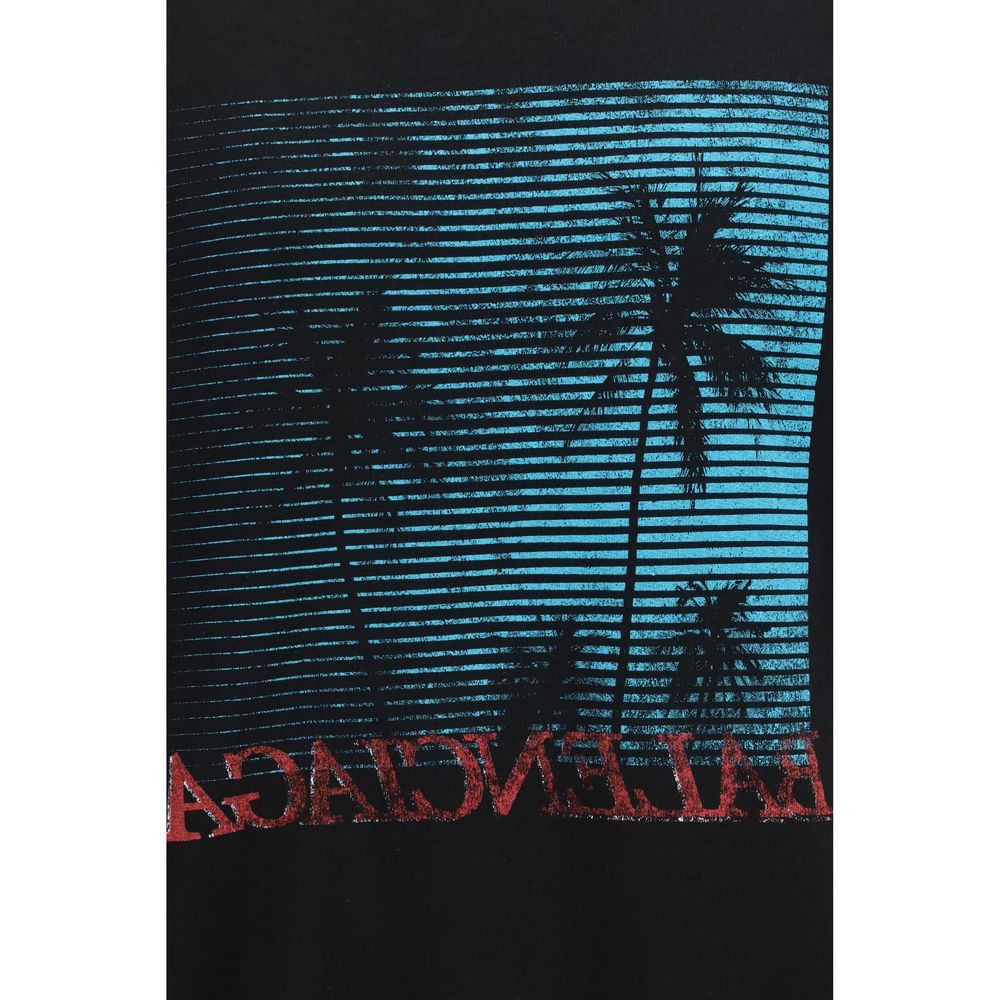 Black Cotton Sweatshirt