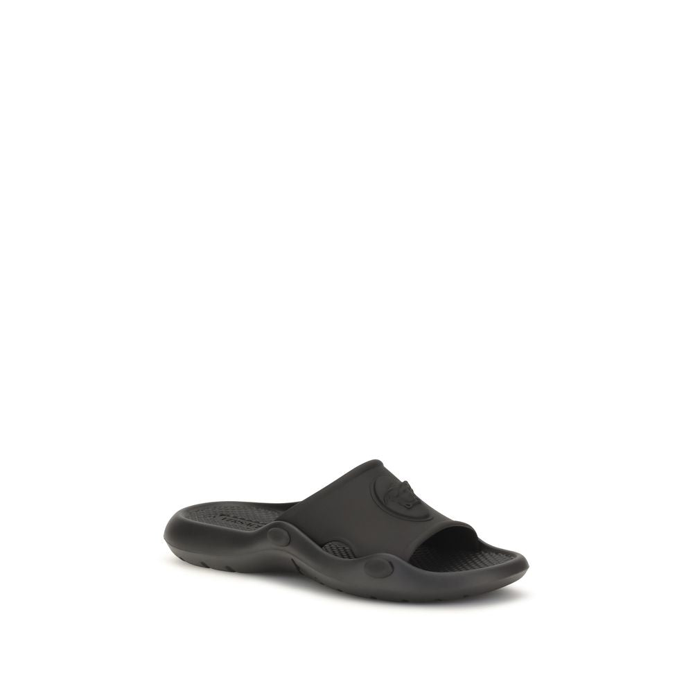 Black Rubber Sandals
