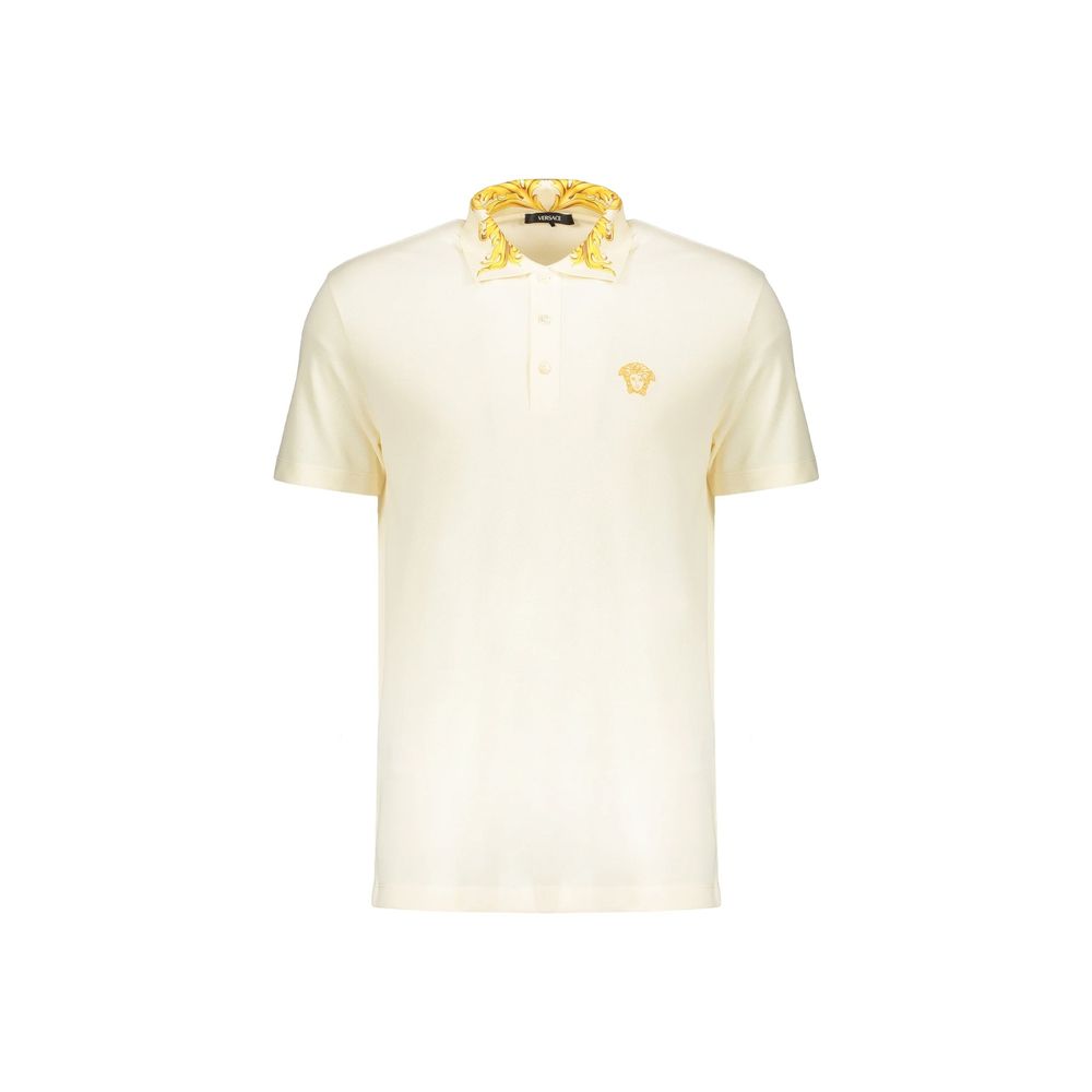 Bicolor Cotton Polo Shirt