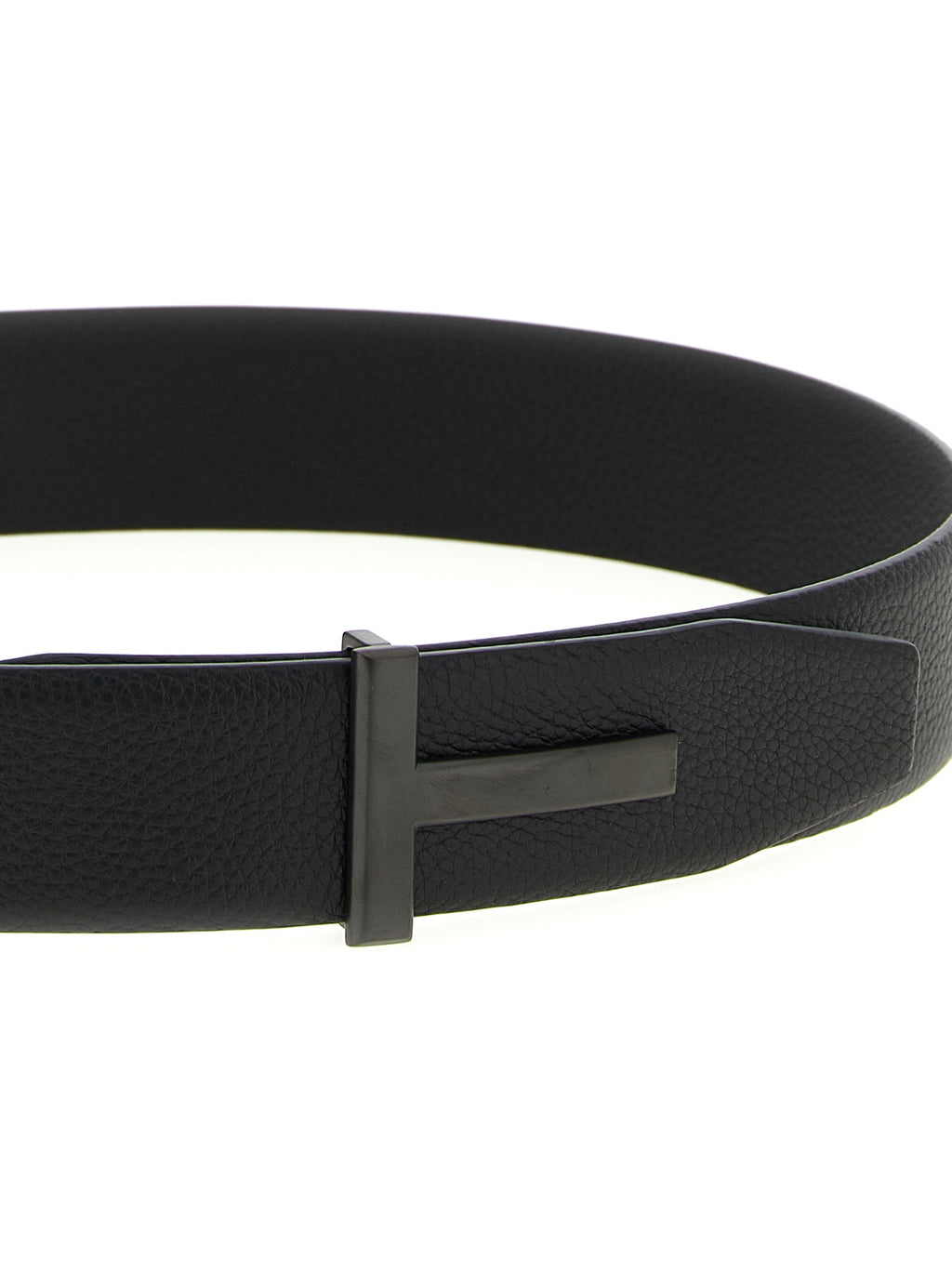 Black Calfskin Belt