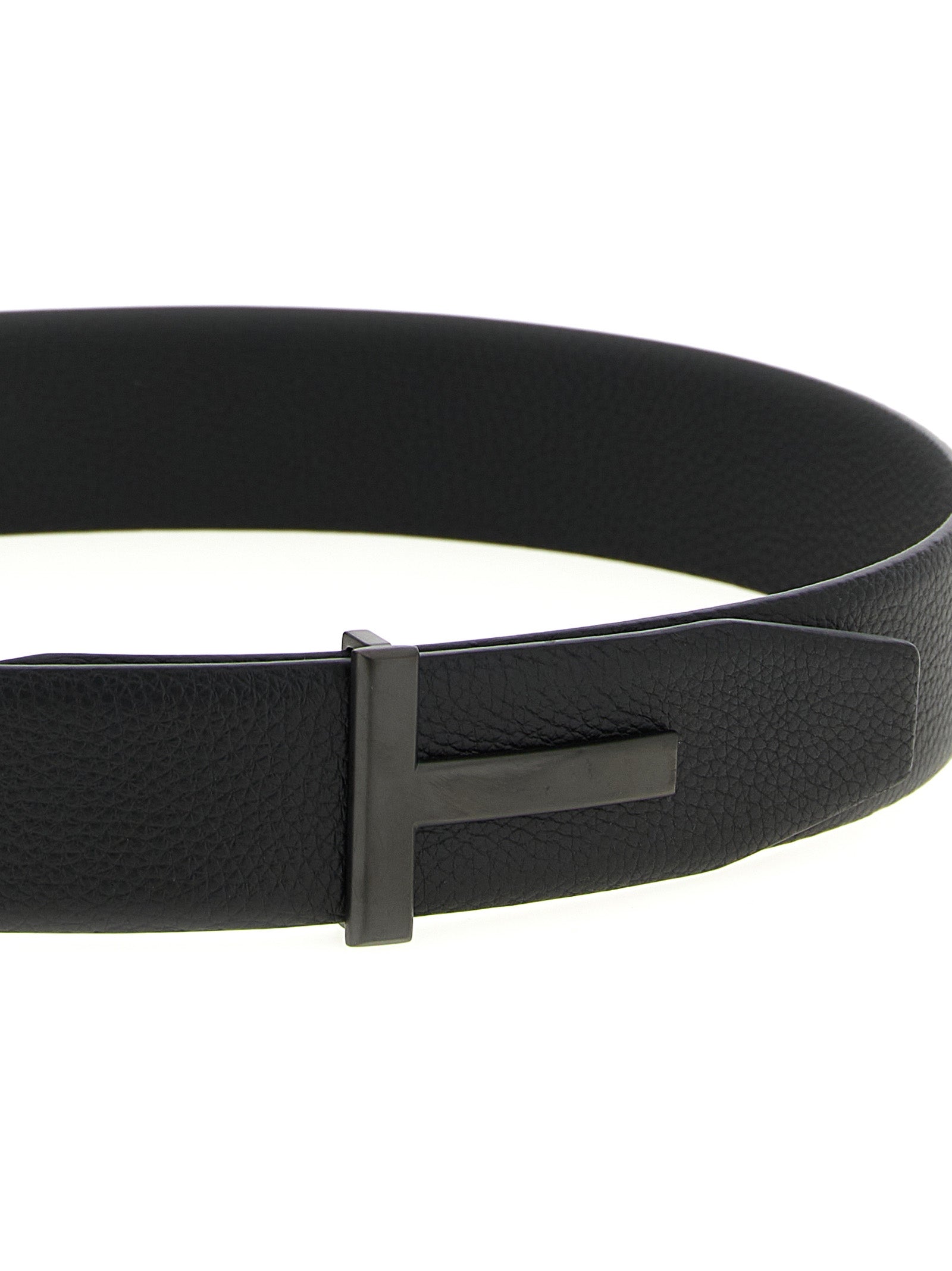 Black Calfskin Belt