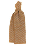 Brown Cotton Foulard