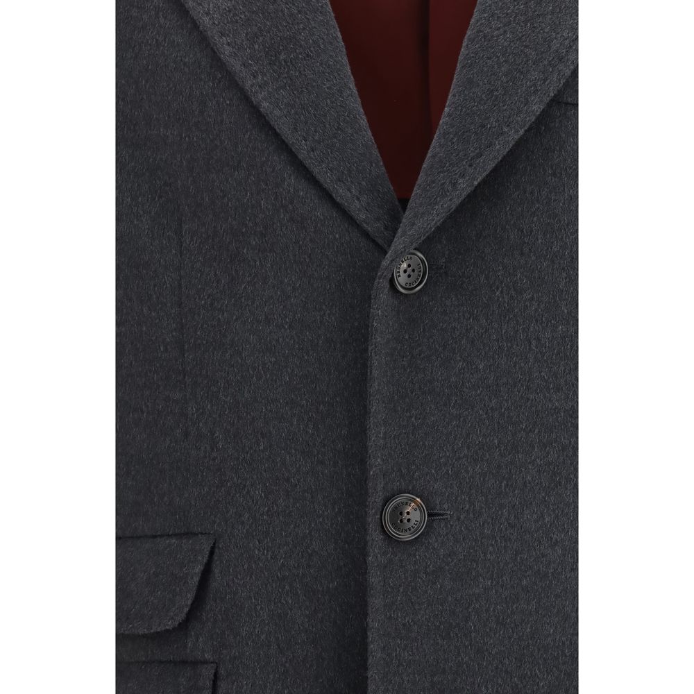 Gray Cashmere Coat