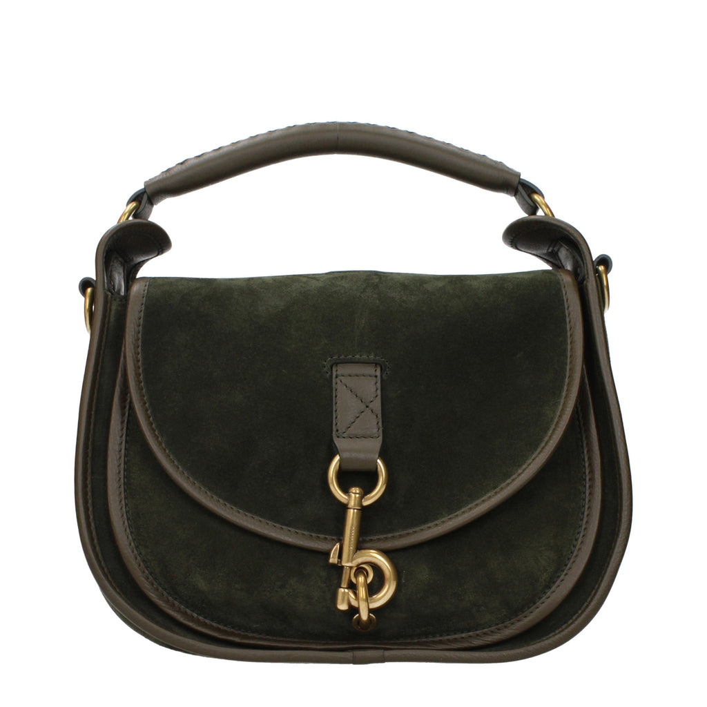 Green Leather Handbag