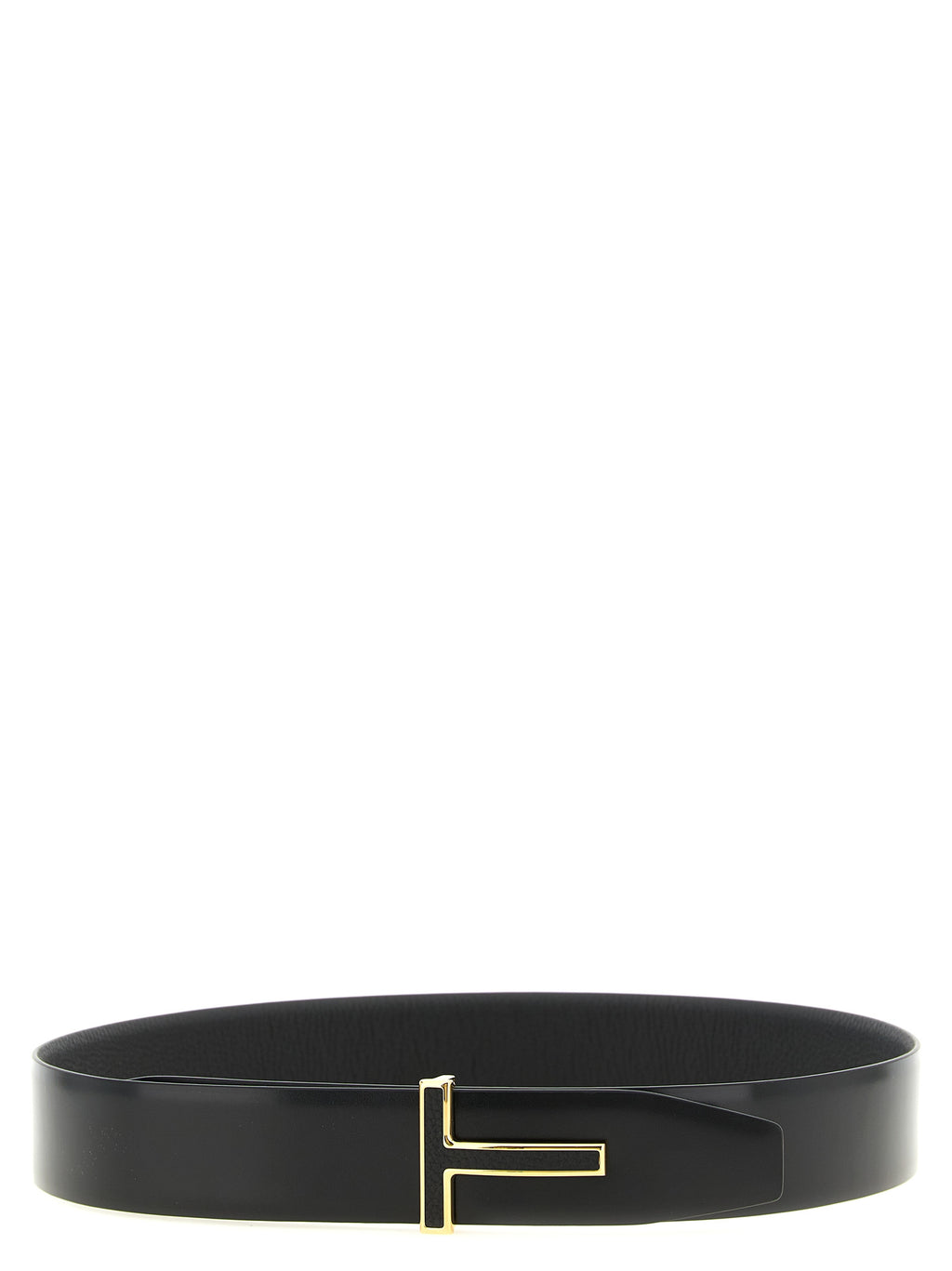 Black Calfskin Regular Belt