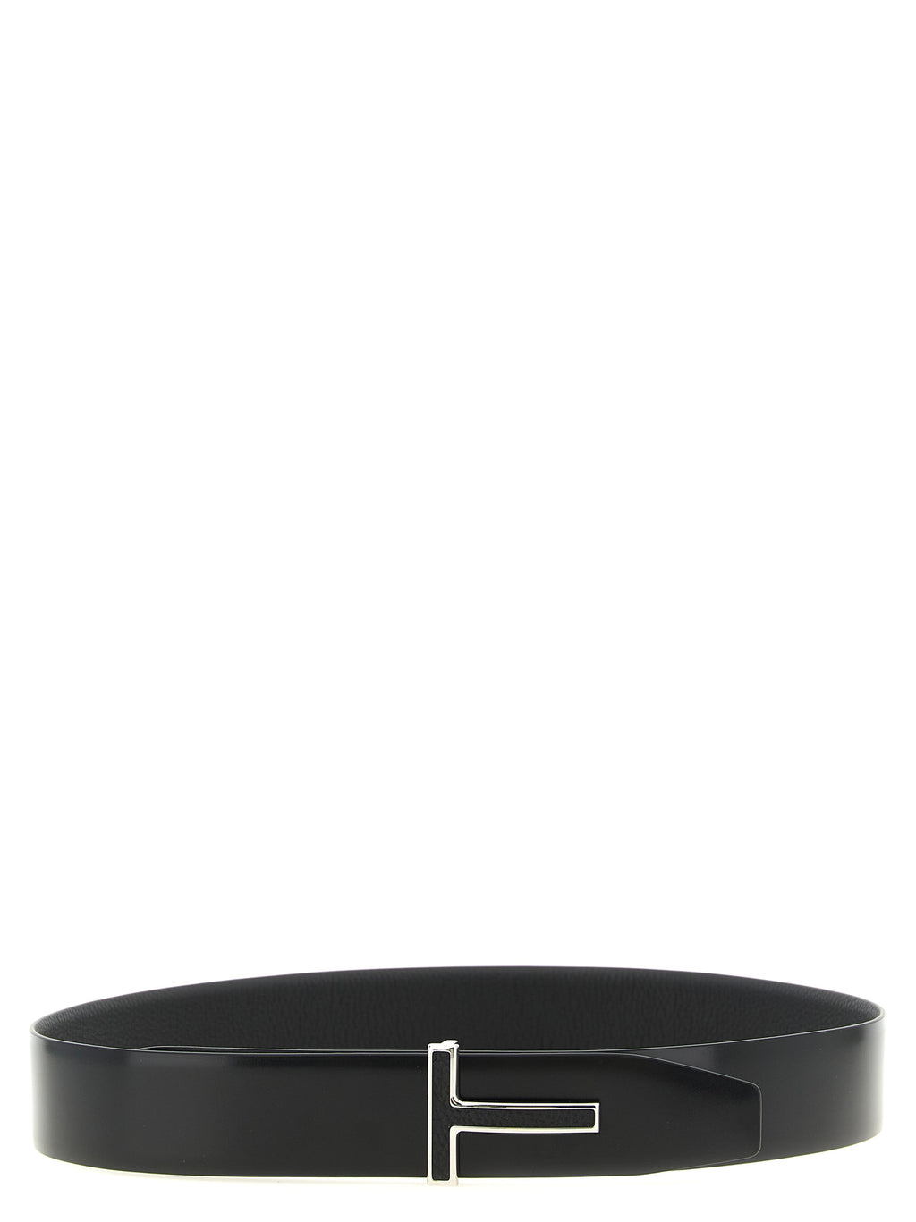 Black Calfskin Regular Belt