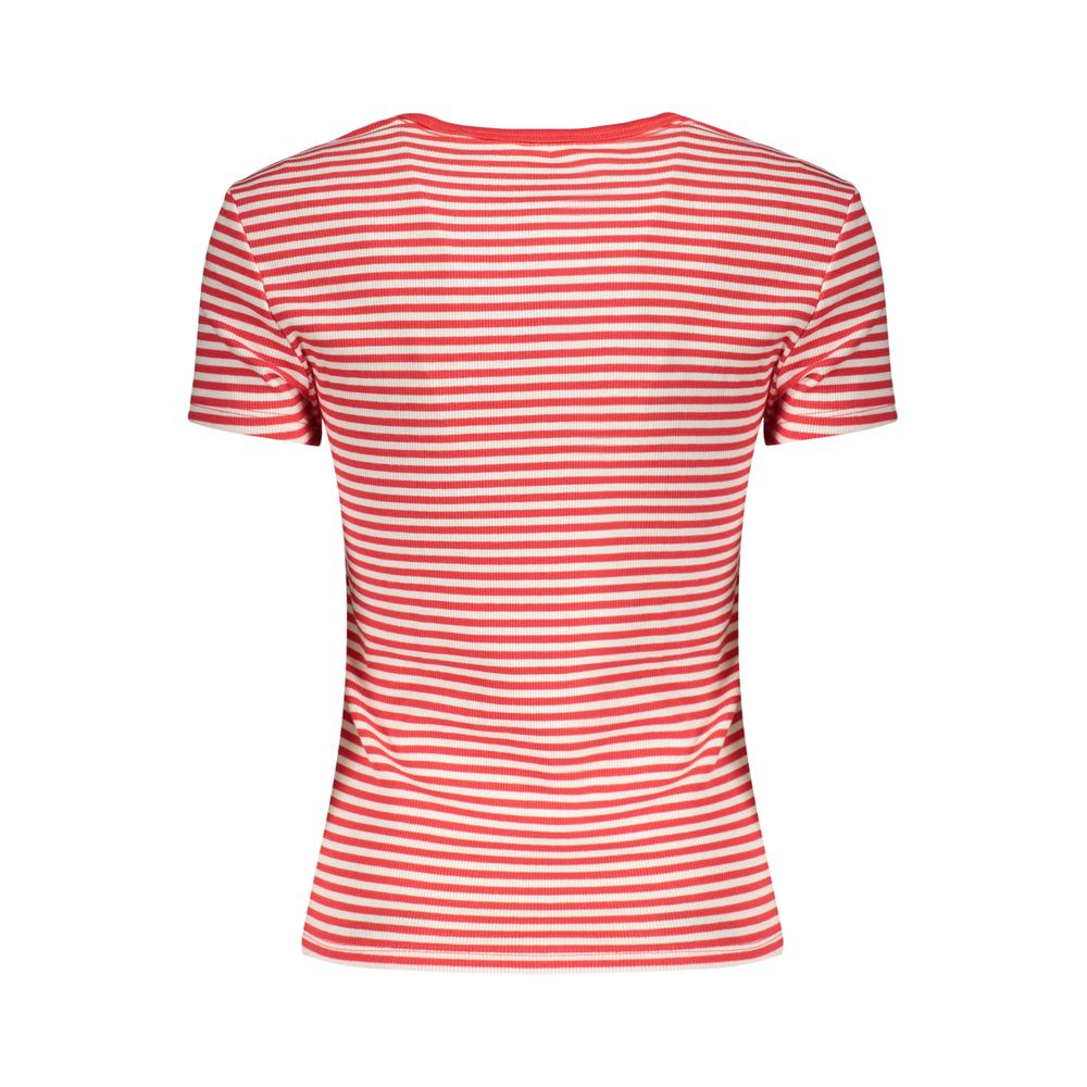 Red Cotton Women's T-Shirt