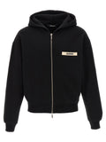 Black Cotton Sweatshirt