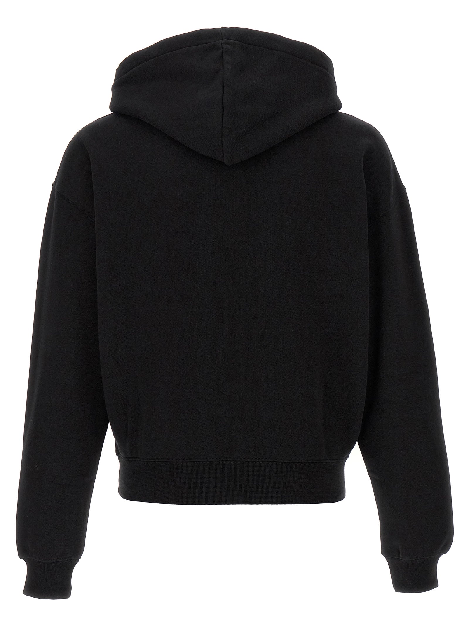 Black Cotton Sweatshirt