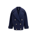 Blue Wool Oves Aries Coat