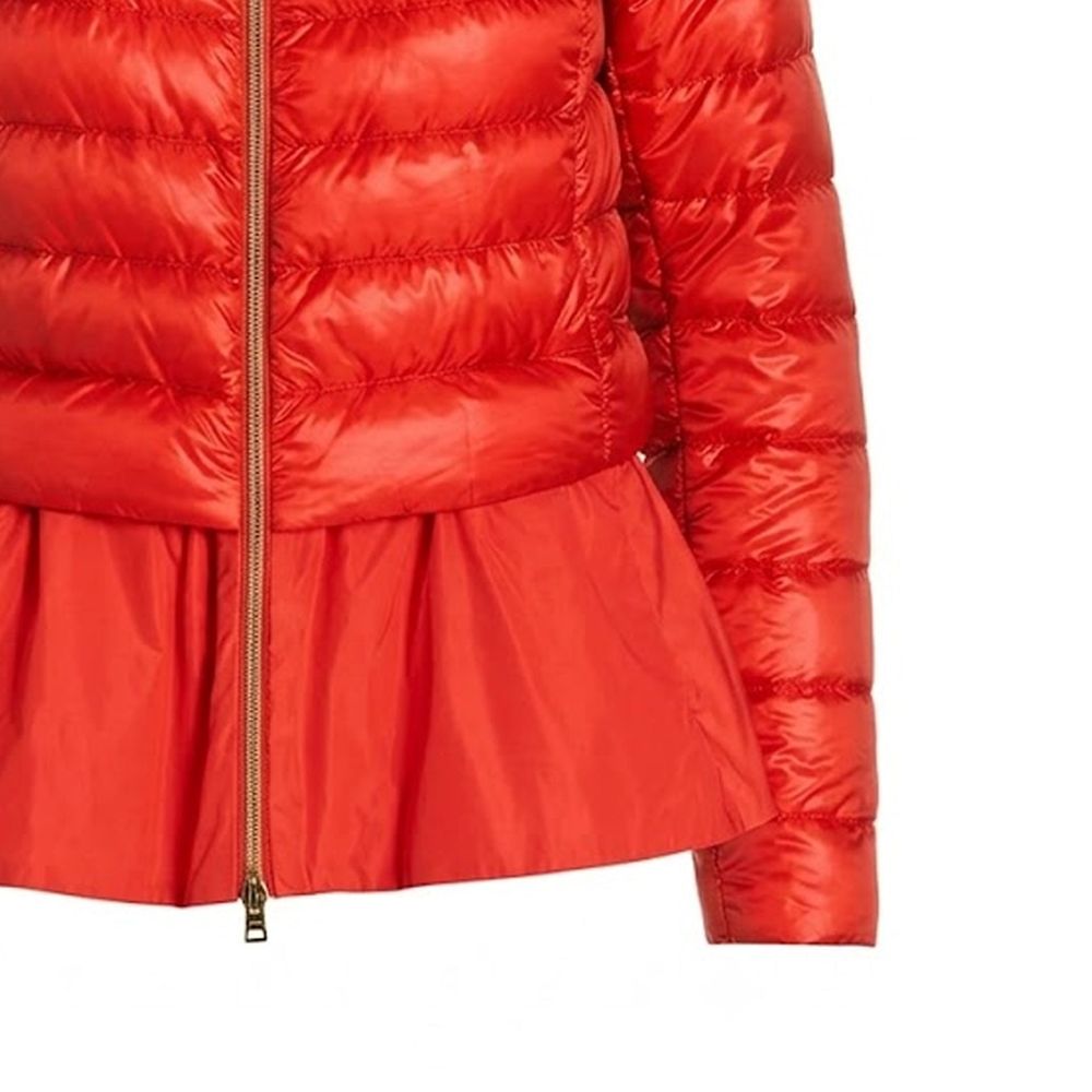 Multicolor Polyamide Full-Length Jacket