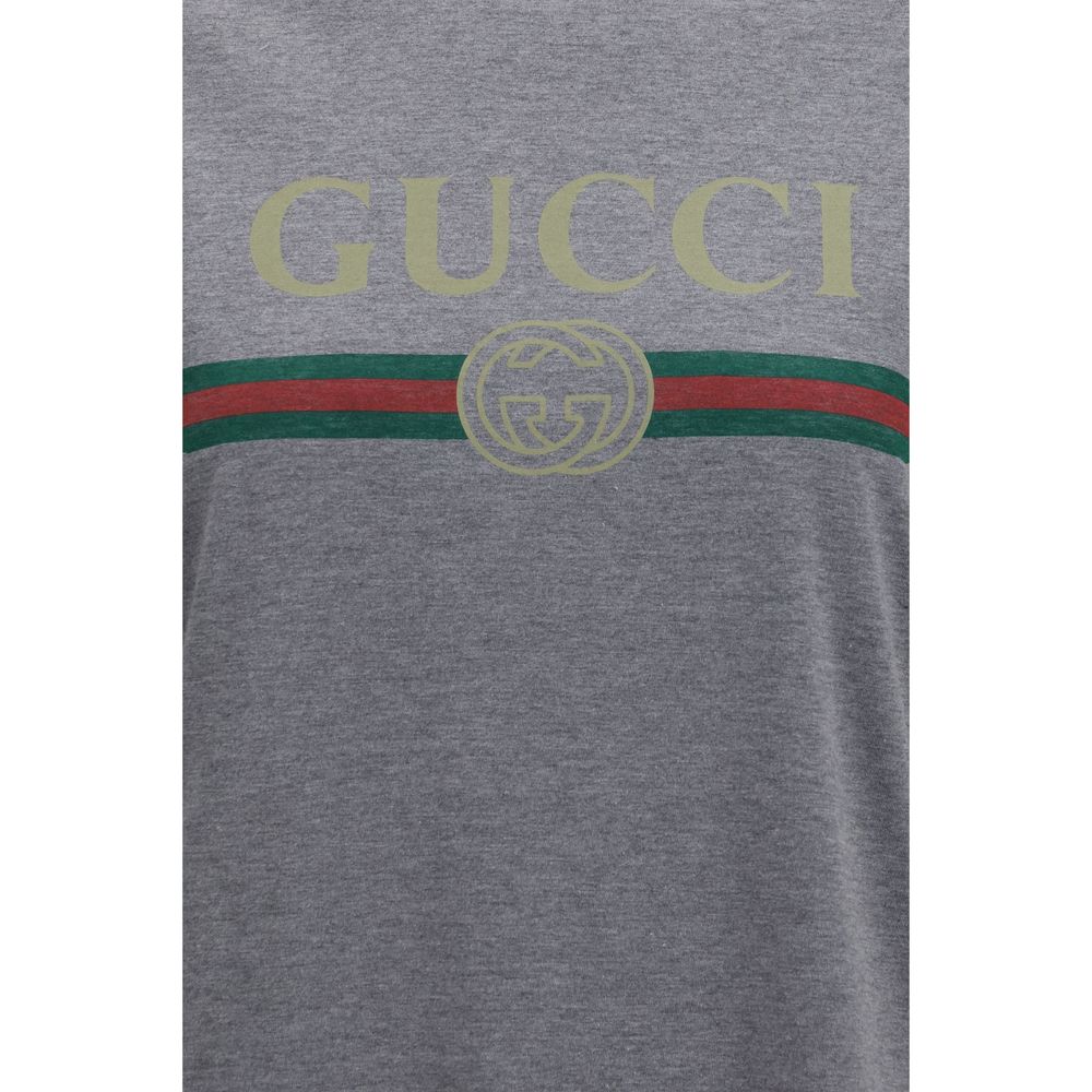 Gray Cotton T-Shirt