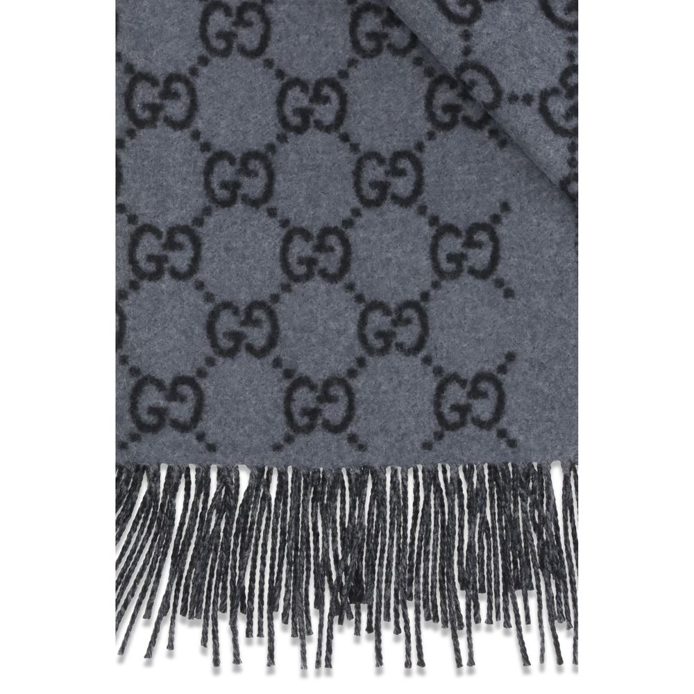 Blue Cashmere Foulard