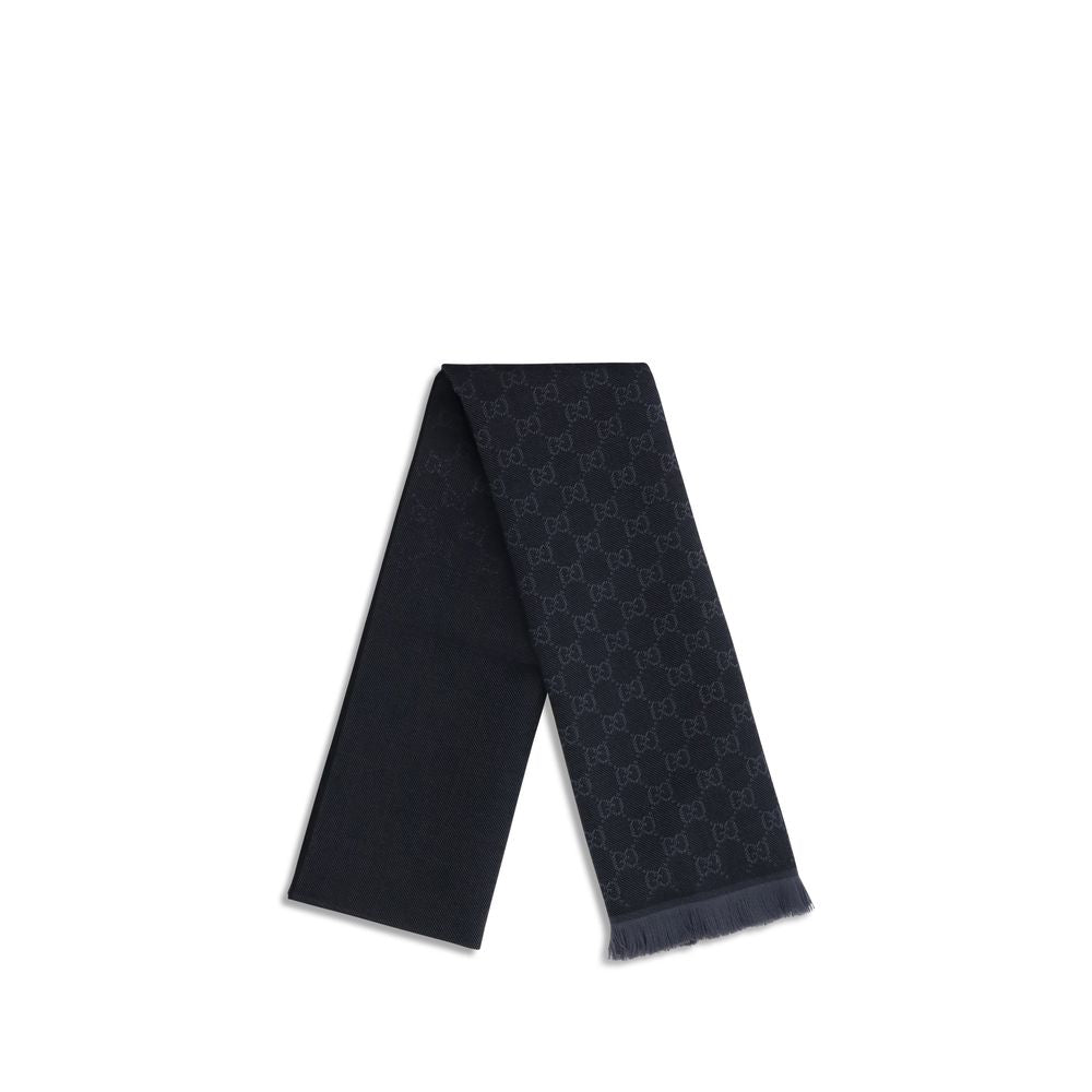 Black Wool Oves Aries Scarf