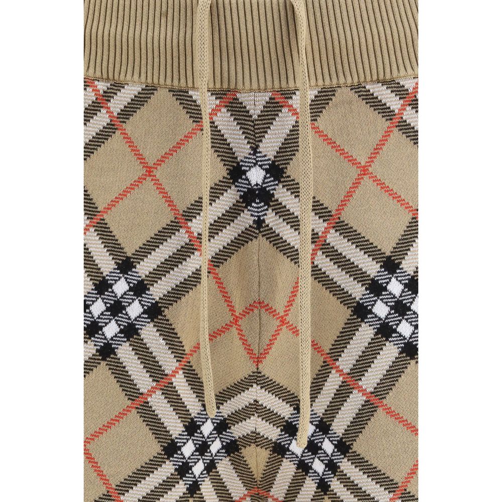 Beige Cotton Bermuda Shorts